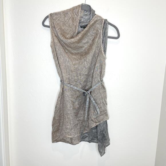 Harputs Own San Francisco Special Blend Wrap Dress Womens Size 1 Silk Cashmere - Picture 1 of 6